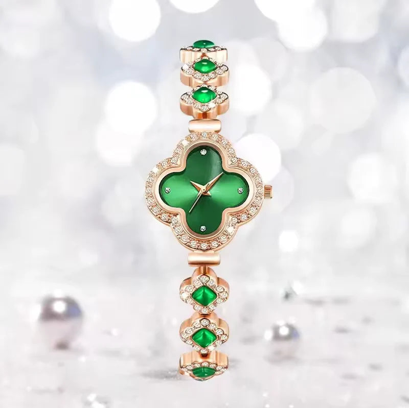 Reloj Suizo de Lujo Floral™