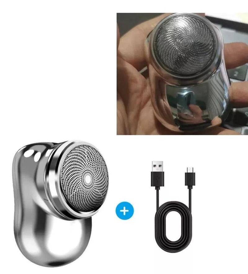 Mini Afeitadora Eléctrica Portátil 4 en 1