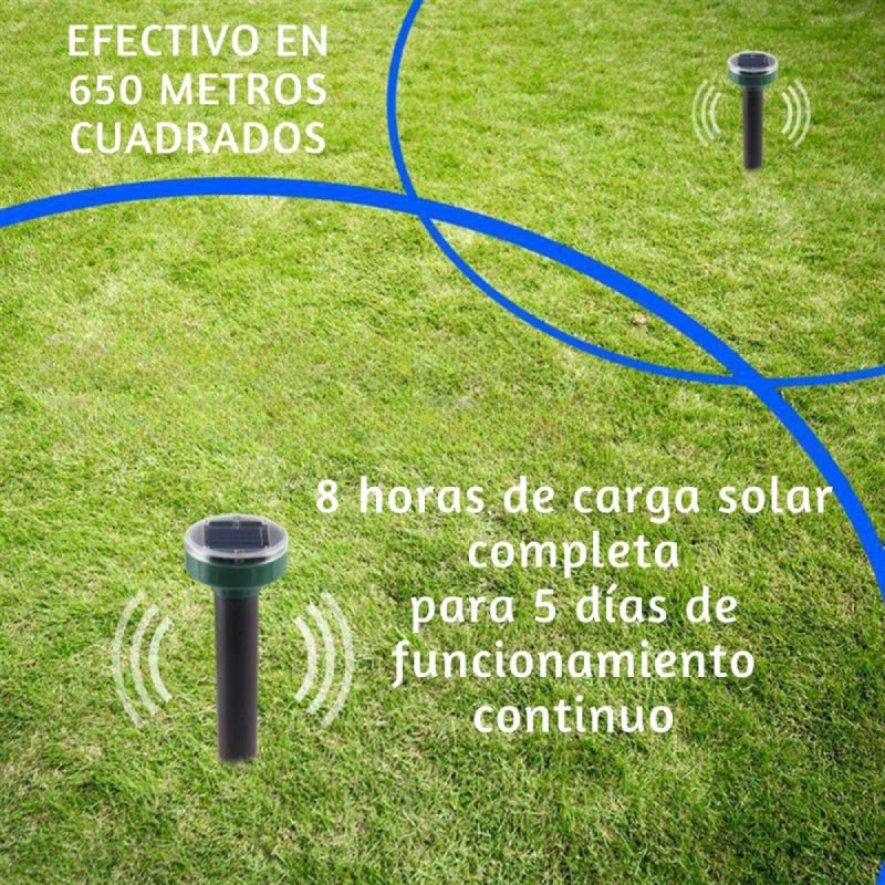 Compre 1 Lleve 2 - Repelente de Plagas Solar Ultrasónico NeutraMax™